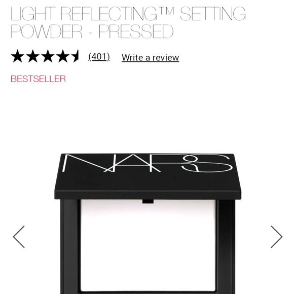 NARS Translucent Crystal Light-Reflecting Setting Powder-Pressed .10oz - Picture 2 of 6